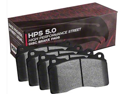 Hawk Performance HPS 5.0 Brake Pads; Front Pair (97-03 F-150 w/ 7-Lug)