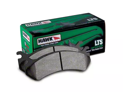 Hawk Performance LTS Brake Pads; Front Pair (05-06 Sierra 1500 w/ Rear Drum Brakes; 07-15 Sierra 1500)
