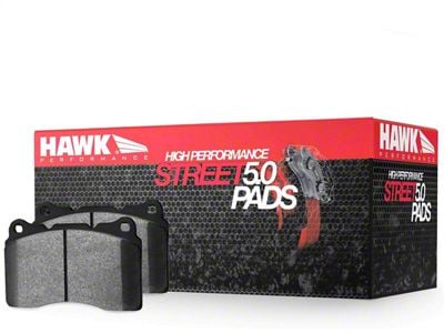 Hawk Performance HPS 5.0 Brake Pads; Front Pair (06-10 RAM 1500, Excluding SRT-10 & Mega Cab)