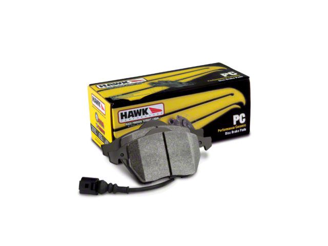 Hawk Performance Ceramic Brake Pads; Rear Pair (03-08 RAM 2500)