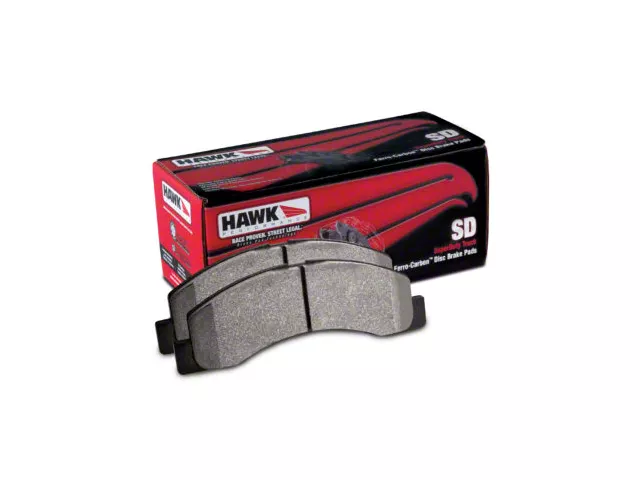 Hawk Performance SuperDuty Brake Pads; Front Pair (19-24 RAM 2500)