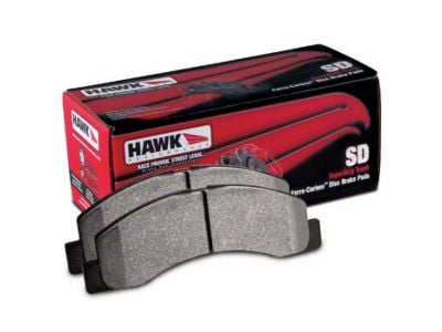 Hawk Performance SuperDuty Brake Pads; Rear Pair (14-18 Sierra 1500)