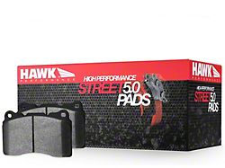 Hawk Performance HPS 5.0 Brake Pads; Rear Pair (07-10 Sierra 3500 HD SRW)