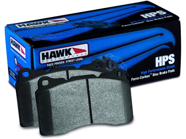 Hawk Performance HPS Brake Pads; Rear Pair (07-10 Sierra 3500 HD SRW)