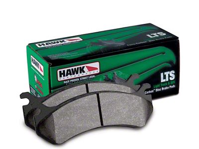 Hawk Performance LTS Brake Pads; Rear Pair (07-10 Sierra 3500 HD SRW)