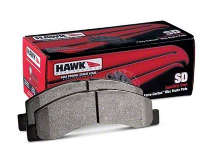 Hawk Performance SuperDuty Brake Pads; Rear Pair (07-15 Sierra 1500)