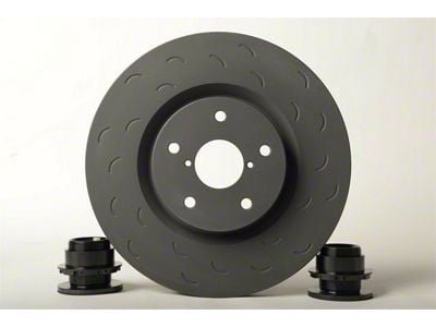 Hawk Performance Talon Slotted 8-Lug Rotors; Rear Pair (13-16 F-250 Super Duty)