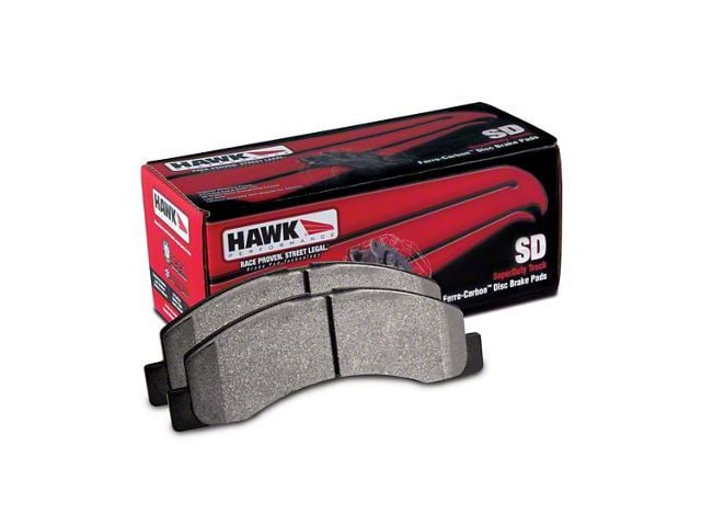 Hawk Performance SuperDuty Brake Pads; Front Pair (07-18 Tahoe)