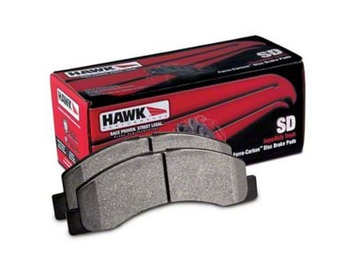 Hawk Performance SuperDuty Brake Pads; Rear Pair (07-14 Tahoe)