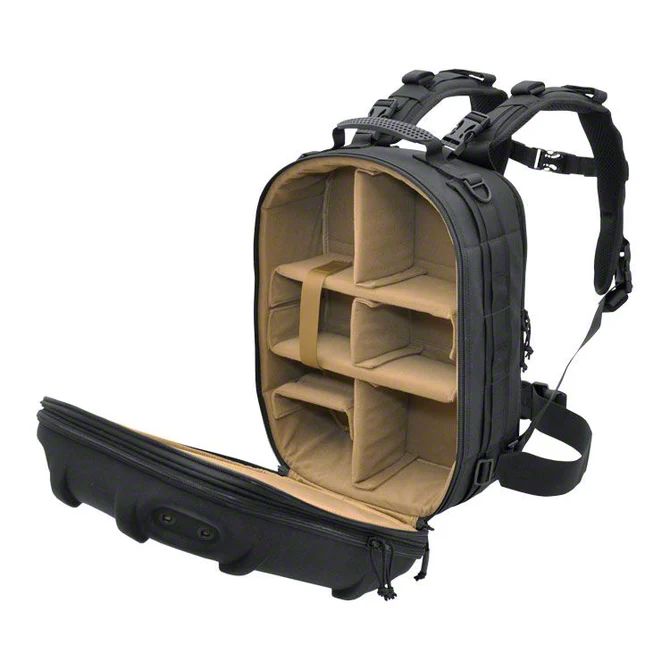 Hazard 4 Universal AT Grill Hard MOLLE Photo Backpack; Black BKP