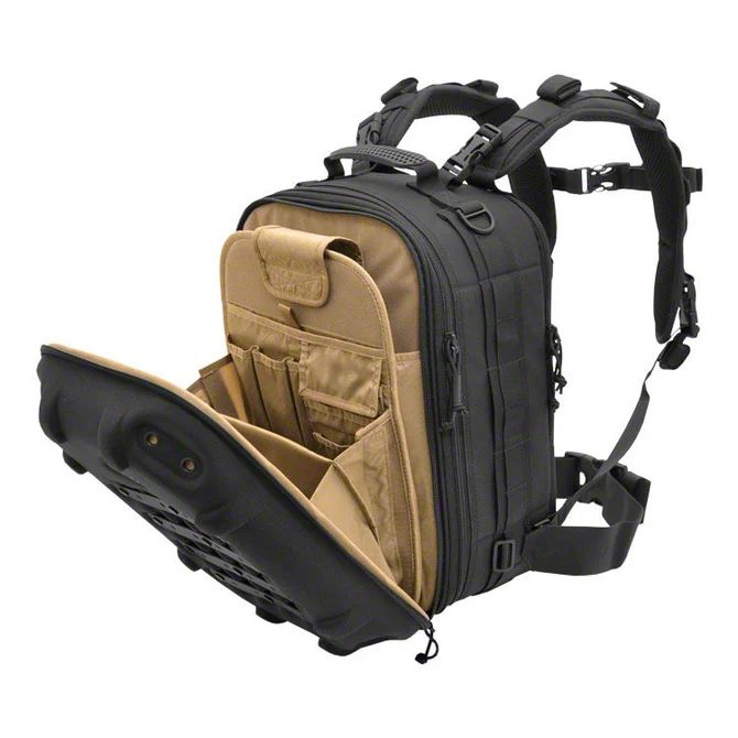 Hazard 4 Universal AT Grill Hard MOLLE Photo Backpack; Black BKP