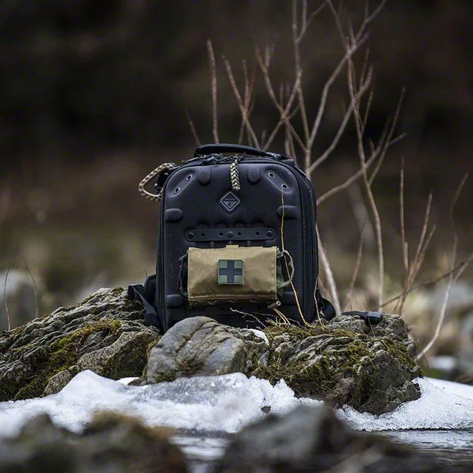 Hazard 4 Universal AT Grill Hard MOLLE Photo Backpack; Black BKP