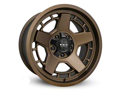 HD Off-Road Wheels Atlas Satin Bronze 6-Lug Wheel; 17x9; -12mm Offset (07-13 Silverado 1500)