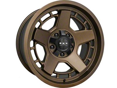 HD Off-Road Wheels Atlas Satin Bronze 5-Lug Wheel; 17x9; 0mm Offset (09-18 RAM 1500)