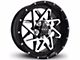 HD Off-Road Wheels Caliber Satin Black Machined 5-Lug Wheel; 20x10; -25mm Offset (09-18 RAM 1500)