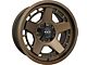 HD Off-Road Wheels Atlas Satin Bronze 5-Lug Wheel; 17x9; 0mm Offset (05-11 Dakota)