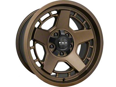 HD Off-Road Wheels Atlas Satin Bronze 5-Lug Wheel; 17x9; 0mm Offset (02-08 RAM 1500, Excluding Mega Cab)
