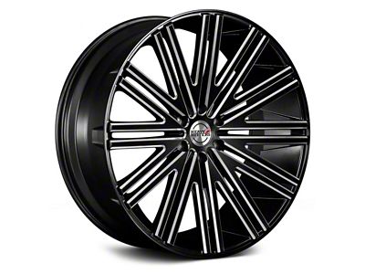 Heavy Hitters HH12 Absolute Black 6-Lug Wheel; 22x9.5; 30mm Offset (09-14 F-150)