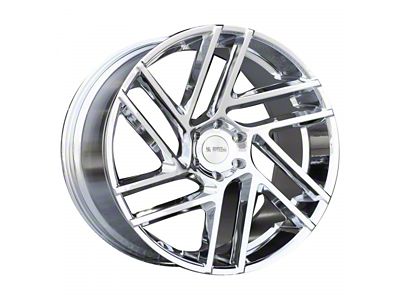 Heavy Hitters Forged HF6 Tru Chrome 6-Lug Wheel; 22x9.5; 30mm Offset (04-08 F-150)