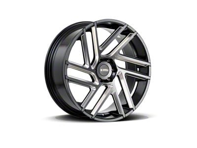 Heavy Hitters Forged HF6 Absolute Black 6-Lug Wheel; 22x9.5; 30mm Offset (09-14 F-150)