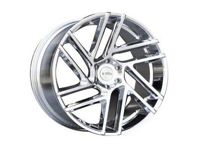 Heavy Hitters Forged HF6 Tru Chrome 6-Lug Wheel; 22x9.5; 30mm Offset (15-20 F-150)