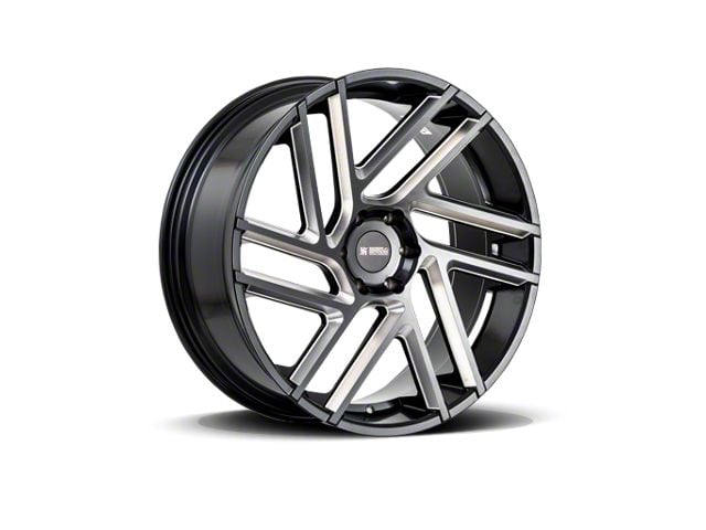 Heavy Hitters Forged HF6 Absolute Black 6-Lug Wheel; 22x9.5; 30mm Offset (21-24 F-150)