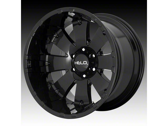 HELO HE917 Gloss Black 6-Lug Wheel; 20x10; -18mm Offset (07-13 Sierra 1500)