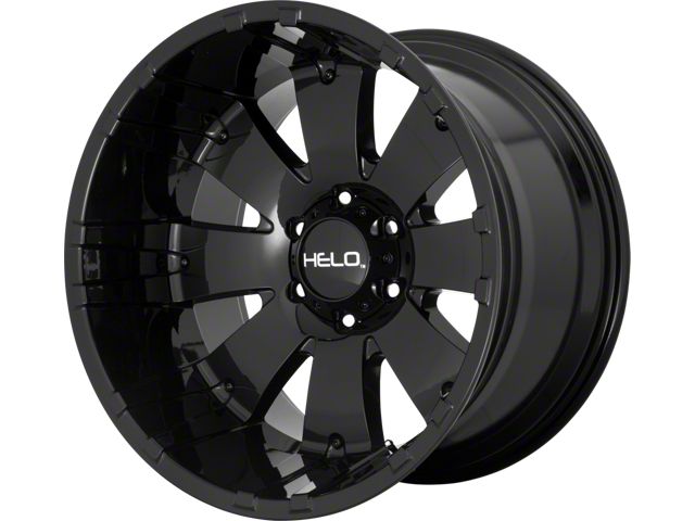 HELO HE917 Gloss Black 6-Lug Wheel; 20x12; -44mm Offset (07-13 Sierra 1500)