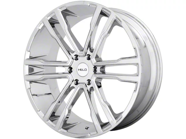 HELO HE918 Chrome 6-Lug Wheel; 20x9; 30mm Offset (07-13 Sierra 1500)