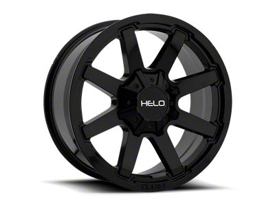 HELO HE909 Gloss Black 6-Lug Wheel; 17x9; -12mm Offset (07-13 Silverado 1500)