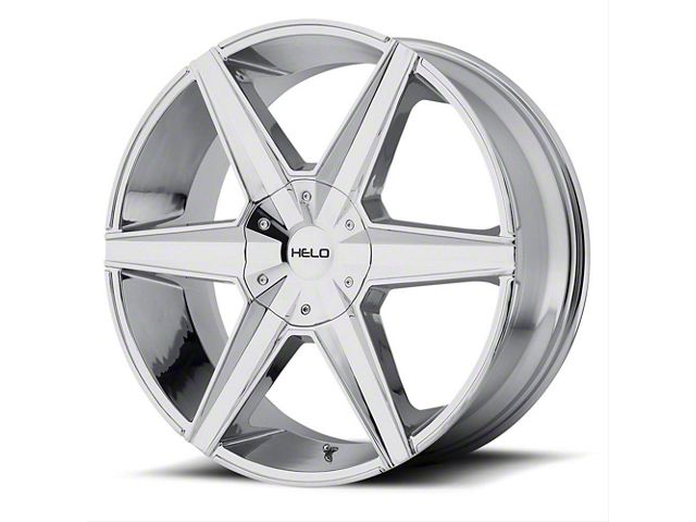 HELO HE887 Chrome 6-Lug Wheel; 22x9; 38mm Offset (07-14 Tahoe)