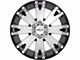 HELO HE917 Gloss Black Machined 6-Lug Wheel; 20x10; -18mm Offset (07-14 Tahoe)
