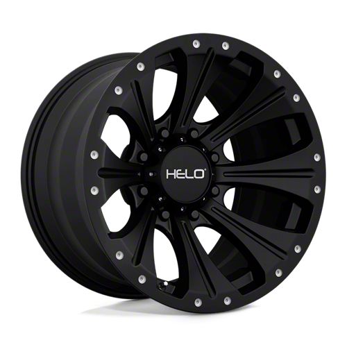 HELO F-250 Super Duty HE901 Satin Black 8-Lug Wheel; 20x9; -12mm Offset ...