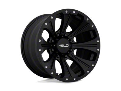 HELO HE901 Satin Black 8-Lug Wheel; 20x9; -12mm Offset (08-10 F-250 Super Duty)