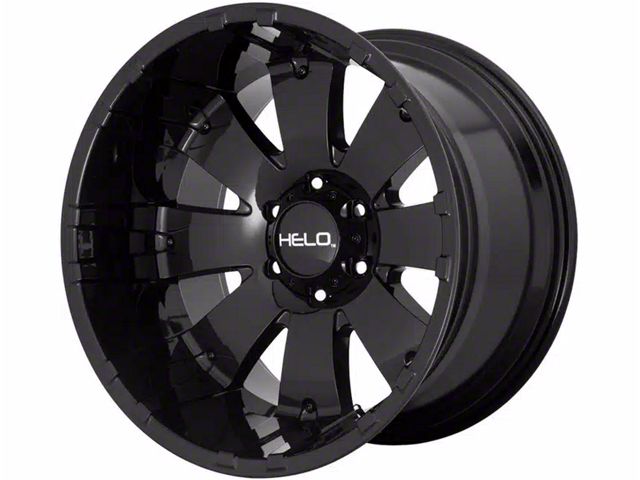 HELO HE917 Gloss Black 5-Lug Wheel; 20x12; -44mm Offset (09-18 RAM 1500)