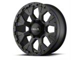HELO HE878 Satin Black 6-Lug Wheel; 17x9; -12mm Offset (14-18 Silverado 1500)