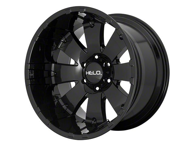 HELO HE917 Gloss Black 6-Lug Wheel; 20x9; 18mm Offset (15-20 F-150)