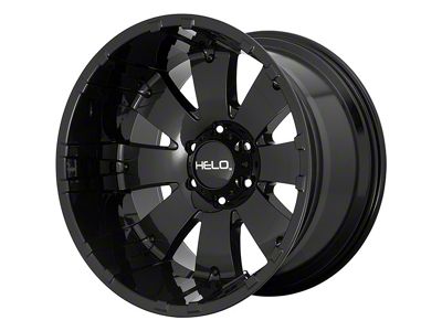 HELO HE917 Gloss Black 6-Lug Wheel; 20x12; -44mm Offset (15-20 Yukon)
