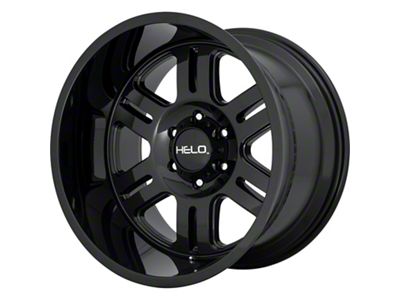 HELO HE916 Gloss Black 8-Lug Wheel; 20x12; -44mm Offset (23-24 F-250 Super Duty)