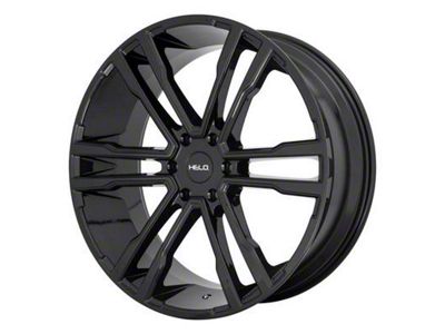 HELO HE918 Gloss Black 6-Lug Wheel; 20x9; 15mm Offset (23-25 Canyon)
