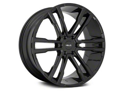 HELO HE918 Gloss Black 6-Lug Wheel; 20x9; 30mm Offset (23-25 Canyon)