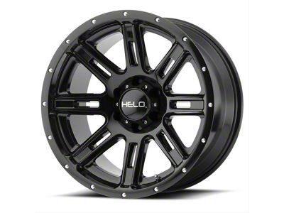 HELO HE900 Gloss Black 6-Lug Wheel; 20x9; 0mm Offset (23-26 Colorado)