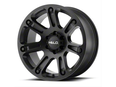 HELO HE904 Satin Black 5-Lug Wheel; 17x9; 0mm Offset (05-11 Dakota)