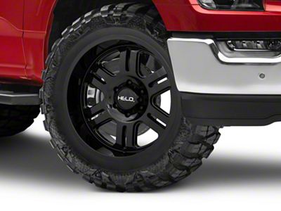 HELO HE916 Gloss Black 6-Lug Wheel; 20x10; -18mm Offset (21-25 F-150)