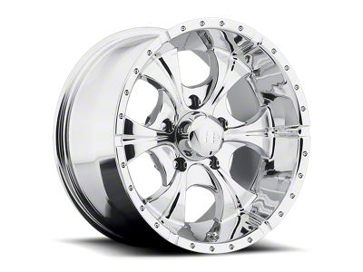 HELO HE791 MAXX Chrome 8-Lug Wheel; 18x9; -12mm Offset (23-25 F-250 Super Duty)