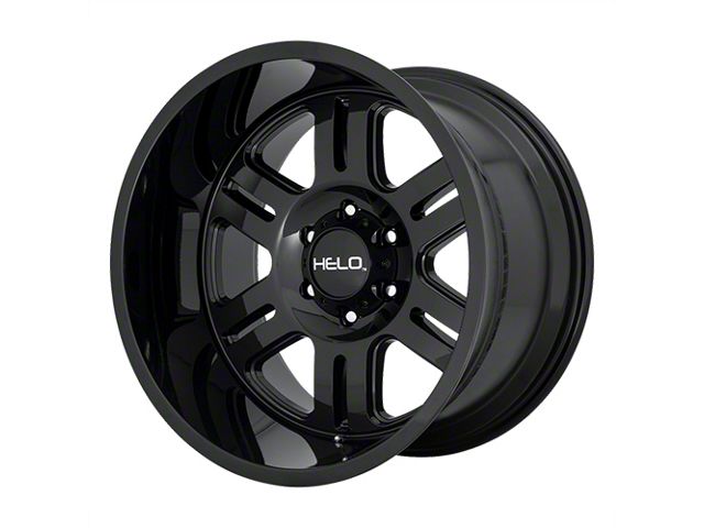 HELO HE916 Gloss Black 6-Lug Wheel; 20x12; -44mm Offset (19-24 RAM 1500)