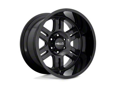 HELO HE916 Gloss Black 8-Lug Wheel; 20x10; -18mm Offset (06-08 RAM 1500 Mega Cab)