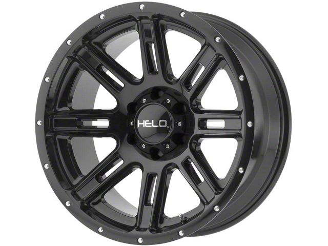 HELO HE900 Gloss Black 6-Lug Wheel; 20x9; 18mm Offset (19-23 Ranger)