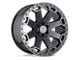 HELO HE908 Chrome 6-Lug Wheel; 20x9; 30mm Offset (19-24 Sierra 1500)