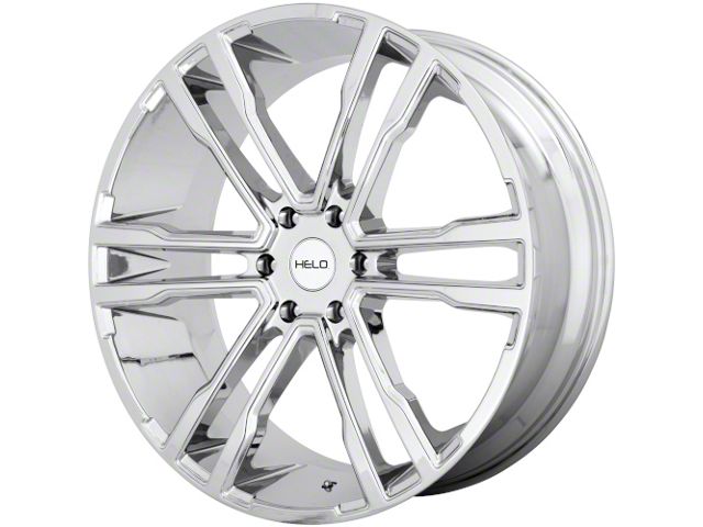 HELO HE918 Chrome 6-Lug Wheel; 20x9; 30mm Offset (19-24 Sierra 1500)